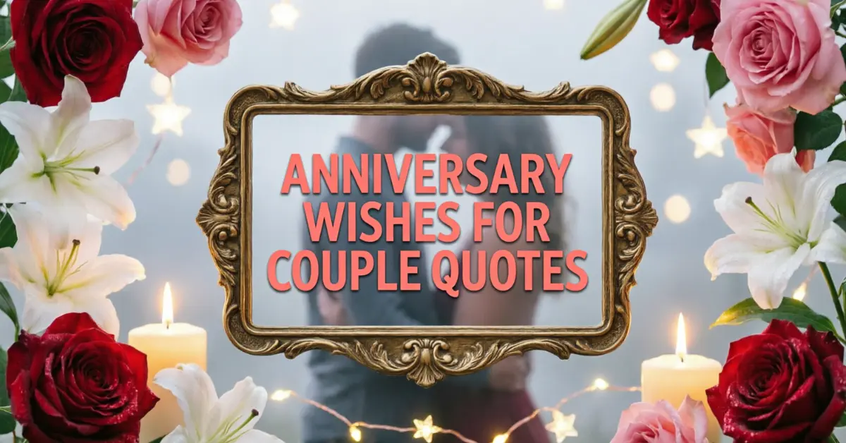 Anniversary Wishes For Couple quotes