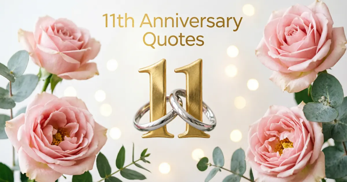 11th Anniversary Quotes