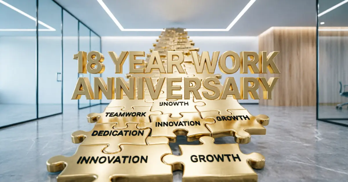 18 Year Work Anniversary