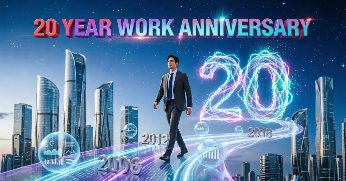 20 Year Work Anniversary