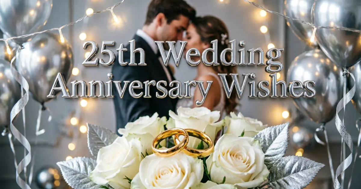 25th Wedding Anniversary Wishes