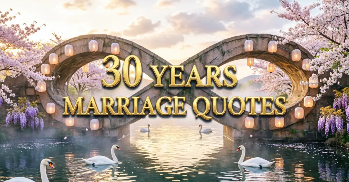 30 Years Marriage Quotes
