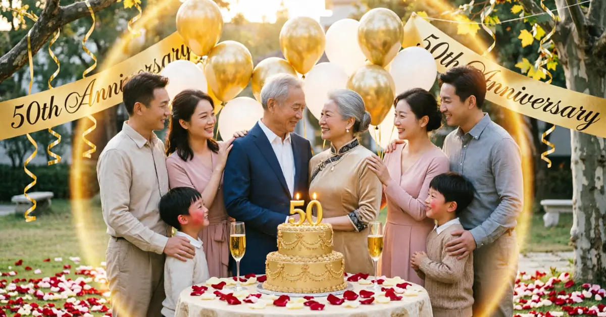 50th Wedding Anniversary Wishes