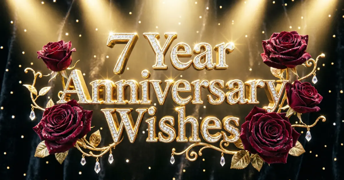 7 Year Anniversary Wishes