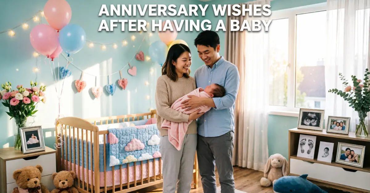 Anniversary Wishes After Having A Baby