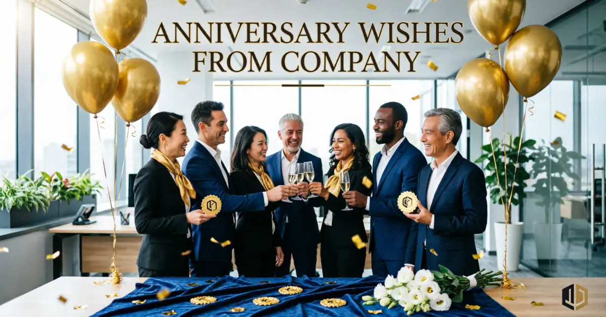 Anniversary Wishes From Company