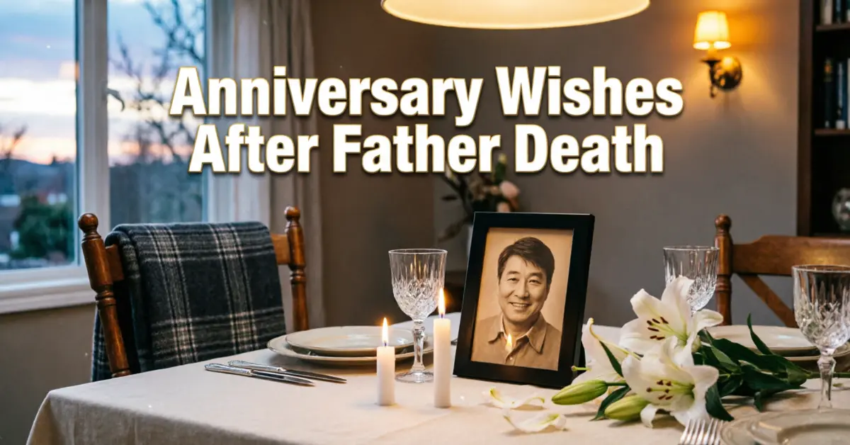 Anniversary Wishes After Father Death