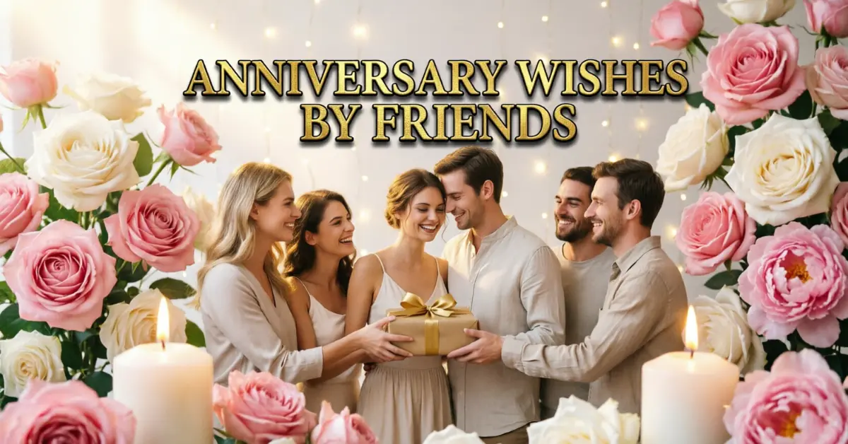 Anniversary Wishes By Friends