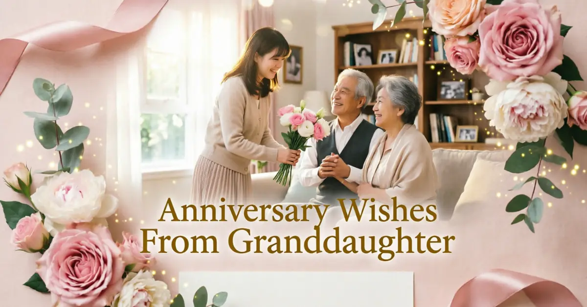 Anniversary Wishes From Granddaughter