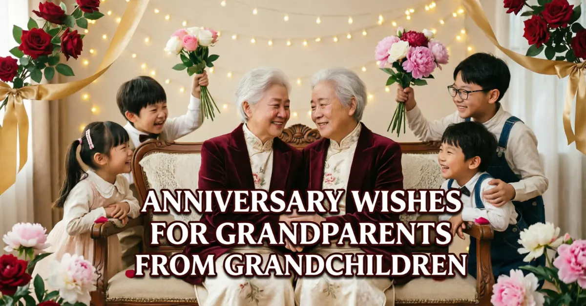 Anniversary Wishes For Grandparents From Grandchildren