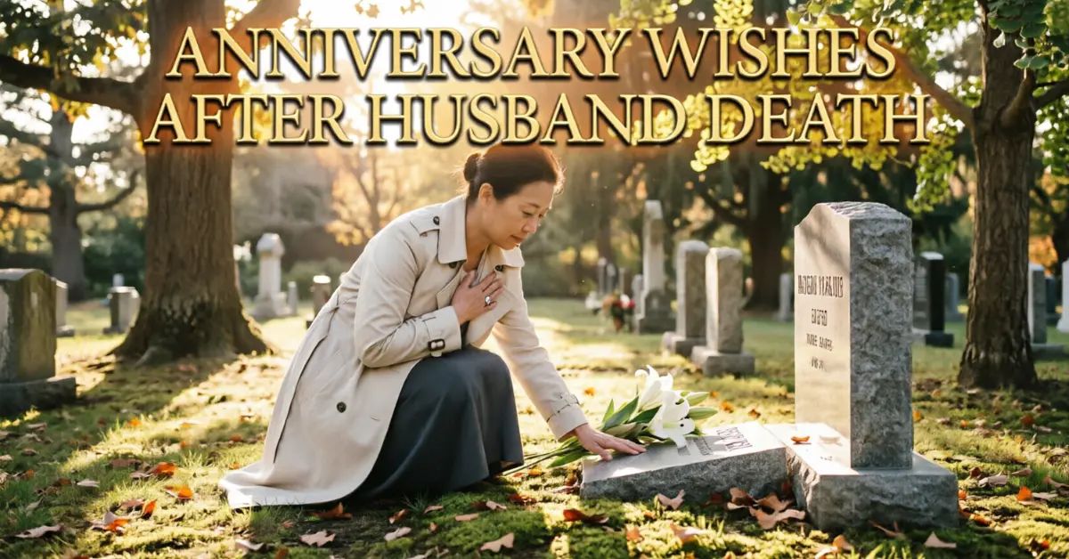 Anniversary Wishes After Husband Death