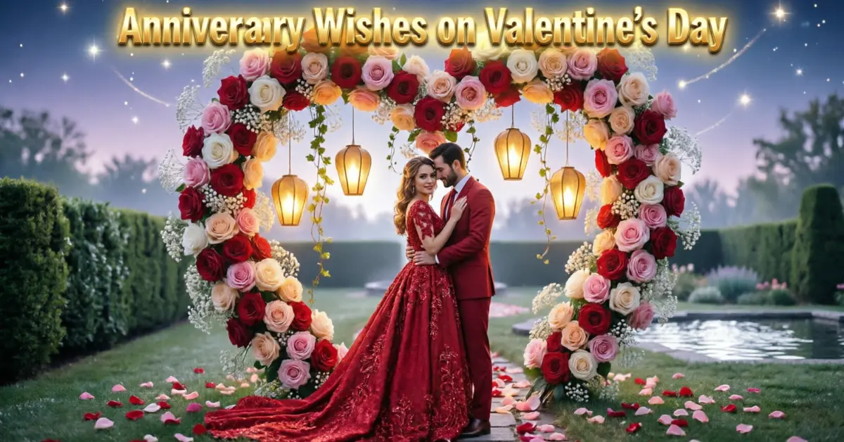 Anniversary Wishes On Valentine's Day