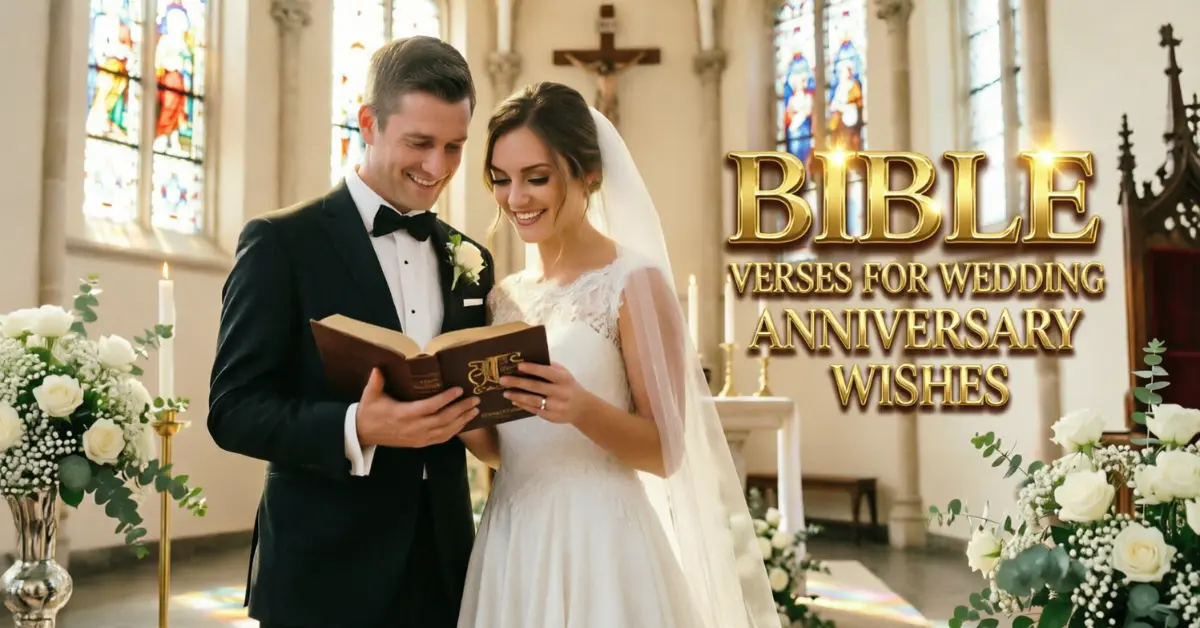 Bible Verses For Wedding Anniversary Wishes