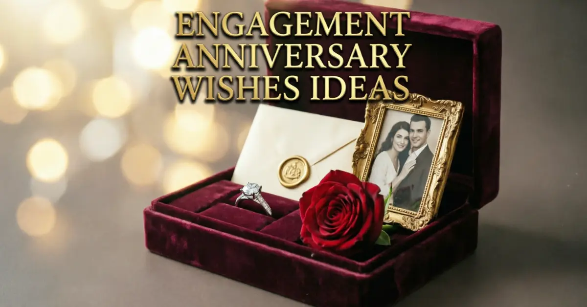 Engagement Anniversary Wishes Ideas