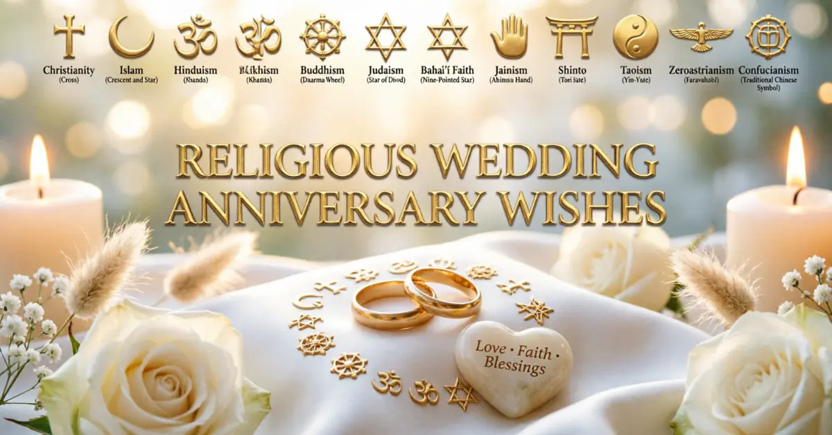 Religious Wedding Anniversary Wishes
