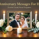 Death Anniversary Messages For Husband