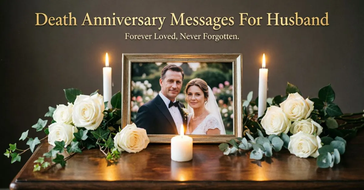 Death Anniversary Messages For Husband