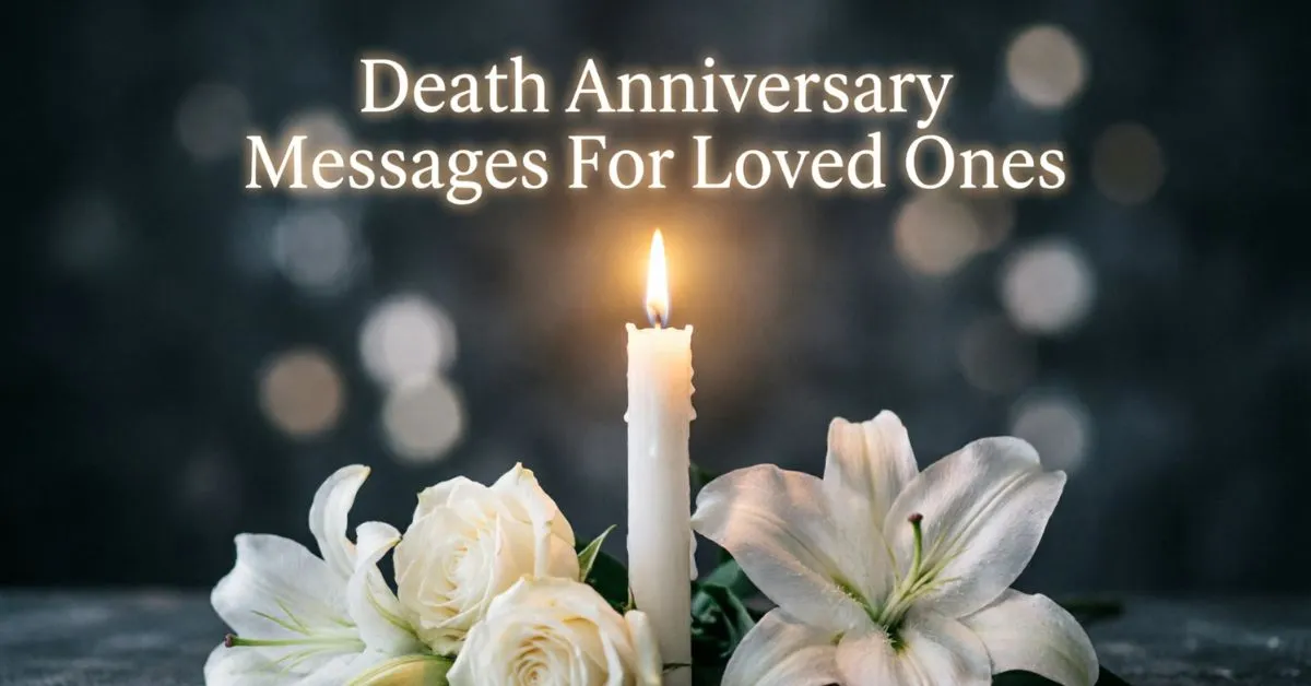 Death Anniversary Messages For Loved Ones