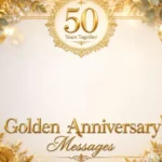 Golden Anniversary Messages