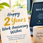 2 Years Work Anniversary Wishes
