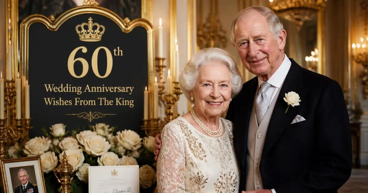 60th Wedding Anniversary Wishes From The King