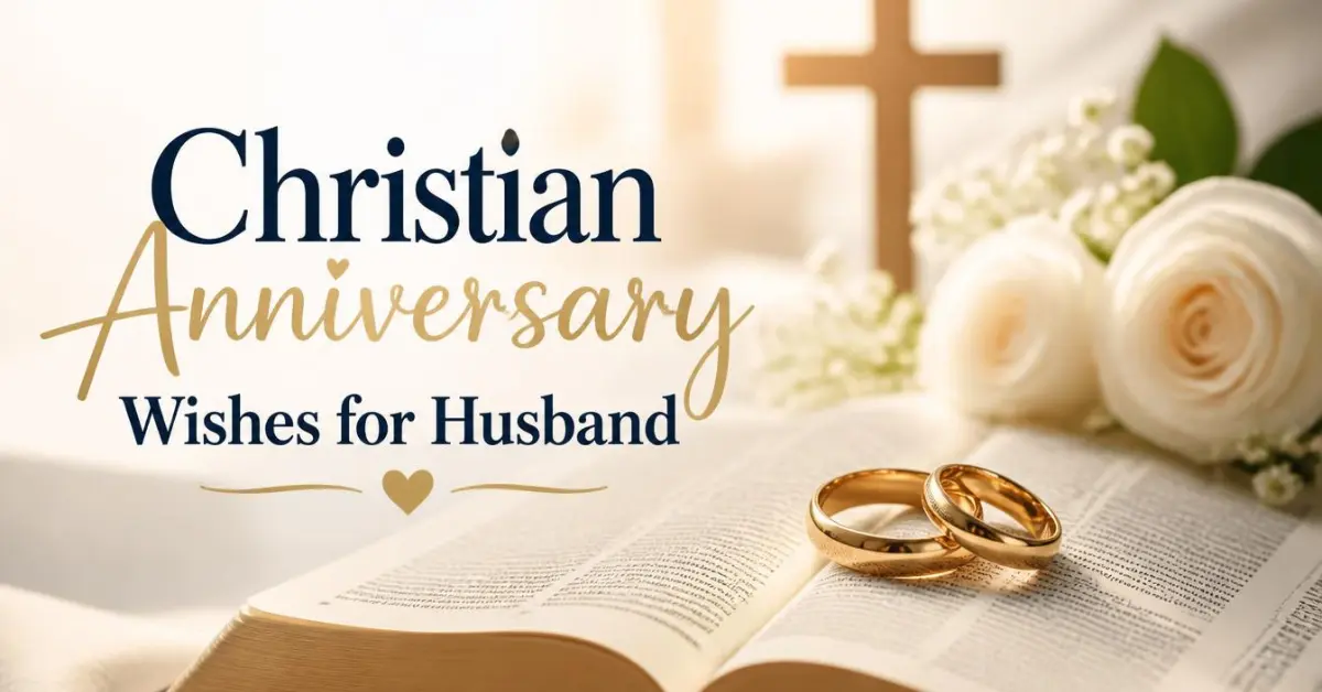 Christian Anniversary Wishes For Husband