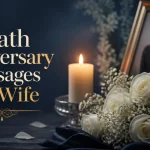 Death Anniversary Messages For Wife