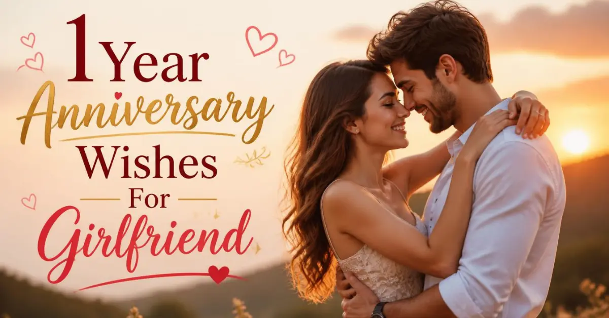 1 Year Anniversary Wishes For Girlfriend