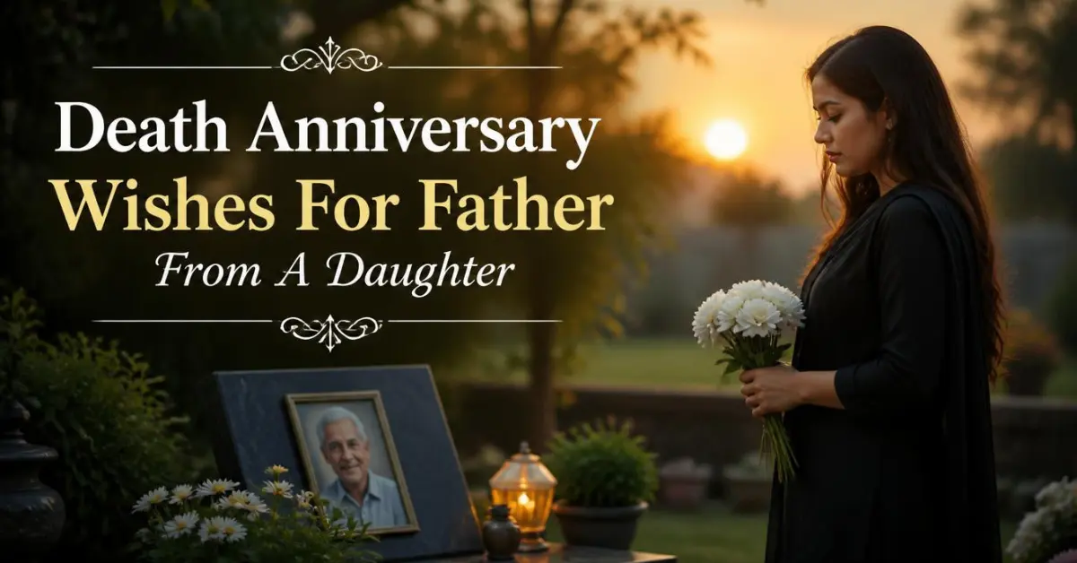 Death Anniversary Wishes For Father From A Daughter