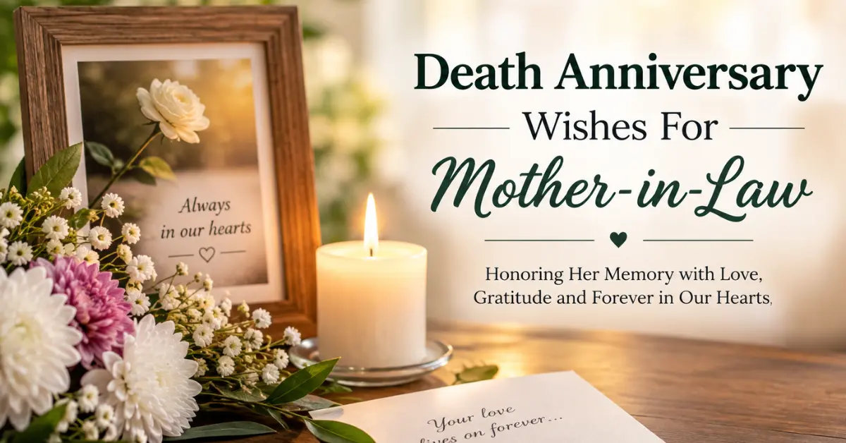 Death Anniversary Wishes For Mother-in-Law