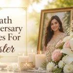 Death Anniversary Wishes For Sister