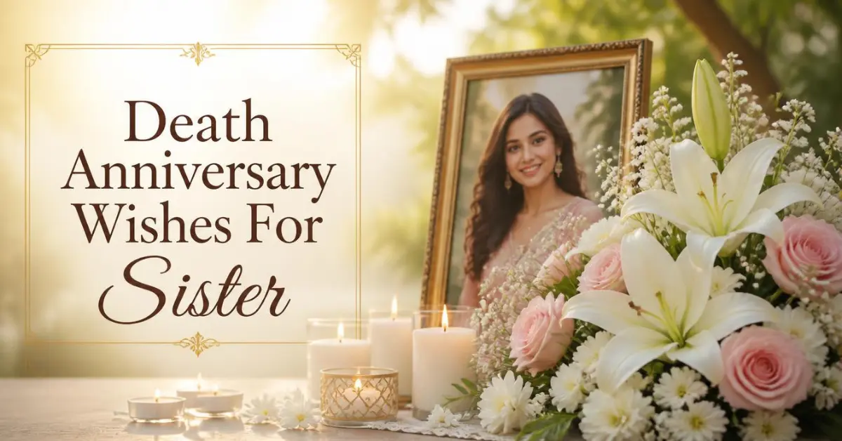 Death Anniversary Wishes For Sister